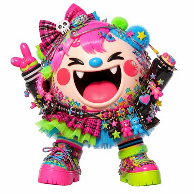 Harajuku Fashion Style Twitch emote example