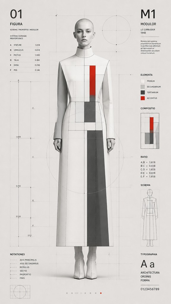 full-length portrait of an elegant figure — Conceptual Modern Art Style