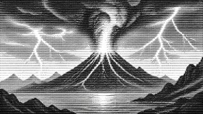 ASCII Art Style YouTube thumbnail example