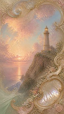 Rococo Art Style poster example