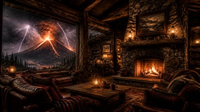 Rustic Cabin Interior Design YouTube thumbnail example