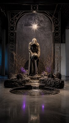Installation Conceptual Art Style tarot card example
