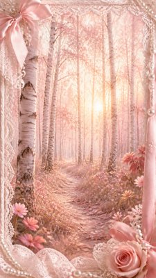Coquette Aesthetic wall art print example