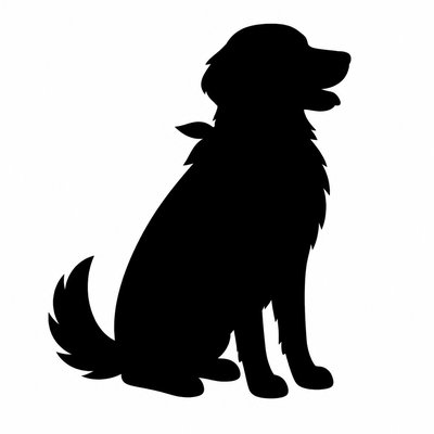 Glyph Icon Design pet portrait example