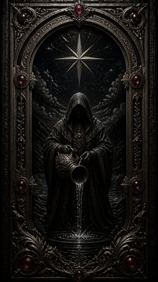 Gothic Jewelry Design tarot card example
