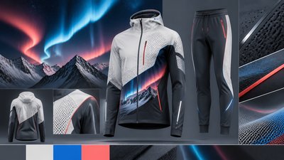 Athleisure Fashion Design banner example