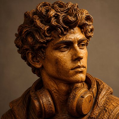 Wood Carving Sculpture Art Style Discord profile picture example