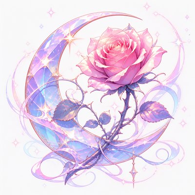 Magical Girl Anime Art Style tattoo design example