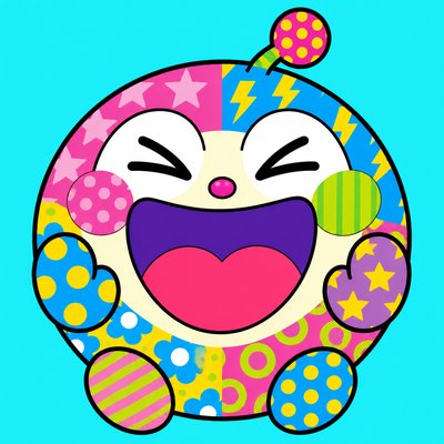 Superflat Art Style Twitch emote example