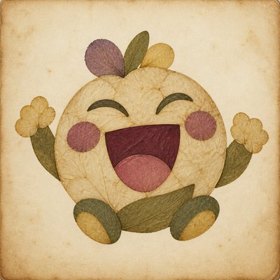 Pressed Flowers Twitch emote example