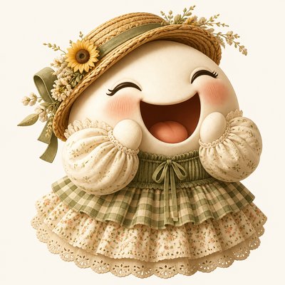 Cottagecore Fashion Style Twitch emote example