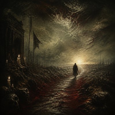 Gothic Horror Art album cover example