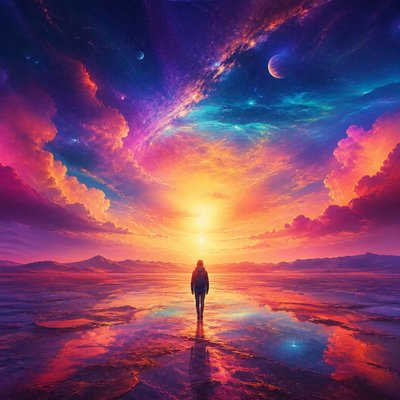 Digital Art Style album cover example