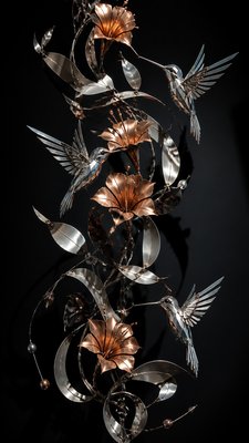 Kinetic Sculpture Art Style phone case design example