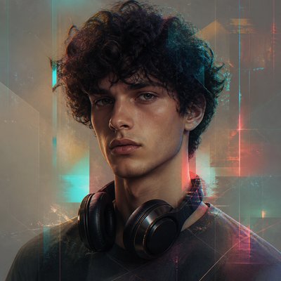 Contemporary Digital Landscape Art Style Discord profile picture example