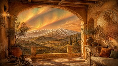 Tuscan Interior Design banner example