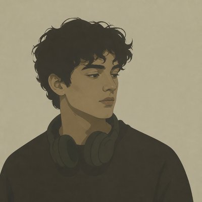 Minimalist Landscape Art Style Discord profile picture example