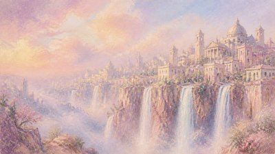 Pastel Art Style concept art example