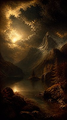 Baroque Religious Art phone wallpaper example