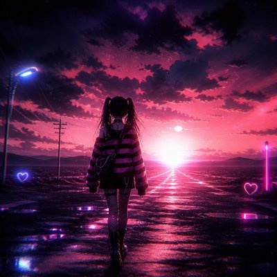 E-Girl Aesthetic album cover example