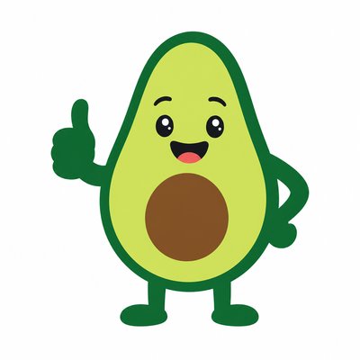 Flat Icon Design sticker example