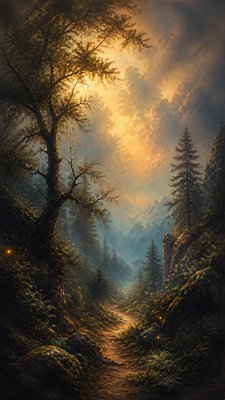 Neo-Romanticism Art Style book cover example