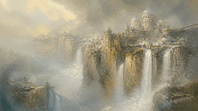 Atmospheric Impressionism Art Style concept art example