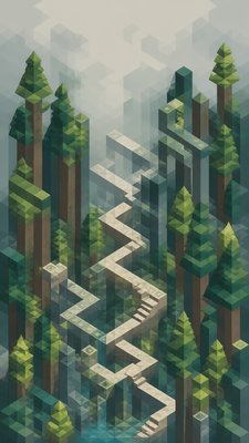 Isometric Geometric Art book cover example