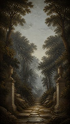 Neoclassical Art Style book cover example