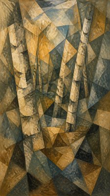 Cubism Art Style wall art print example