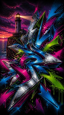 Wildstyle Graffiti Street Art Style poster example