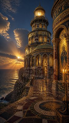 Byzantine Architecture poster example