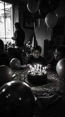 Street Photography Style birthday card example