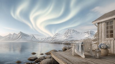 Coastal Grandmother Aesthetic banner example