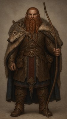 Neoclassicism Art Style tabletop character portrait example