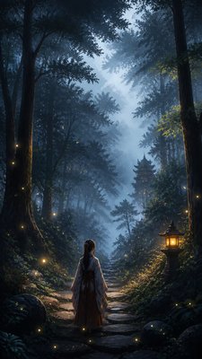 Semi-Realistic Anime Art Style book cover example
