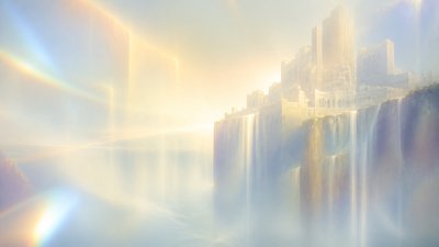 Light and Space Art Style concept art example