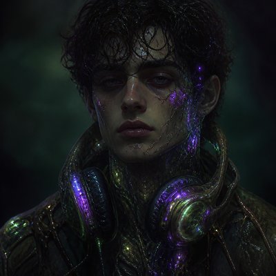 Biopunk Sci-Fi Art Discord profile picture example