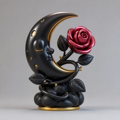 Art Toy Sculpture tattoo design example