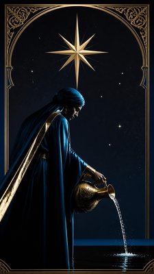 High Fashion Photography Style tarot card example