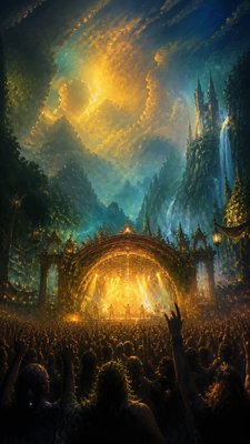 Epic Fantasy Art flyer example