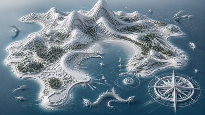 Parametric Architecture fantasy map example