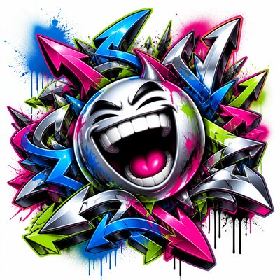 Wildstyle Graffiti Street Art Style Twitch emote example