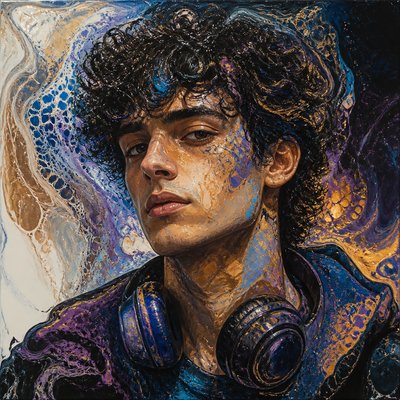 Fluid Abstract Art Style Discord profile picture example