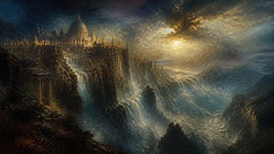 Romantic Classical Art Style concept art example