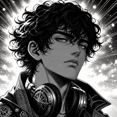 Fantasy Adventure Manga Art Style Discord profile picture example