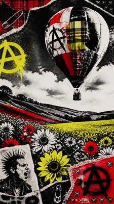 Punk Aesthetic greeting card example