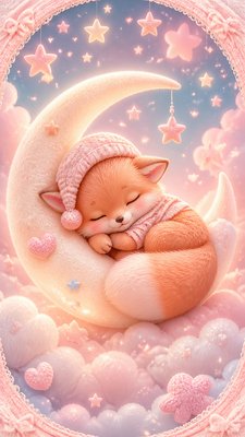 Soft Girl Aesthetic baby announcement