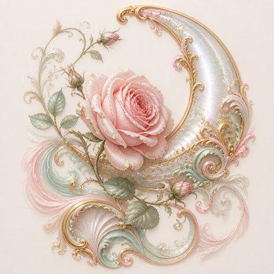 Rococo Art Style tattoo design example
