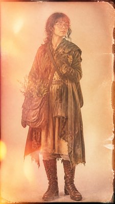 Vintage Film Burn character design example